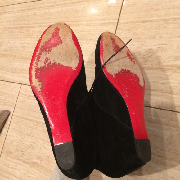 Christian louboutin wedge booties - Picture 6 of 8